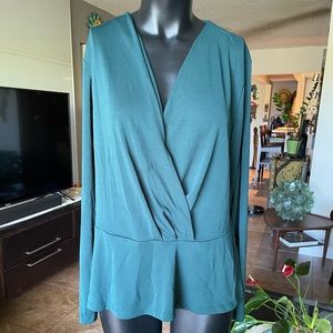 H&M green Blouse